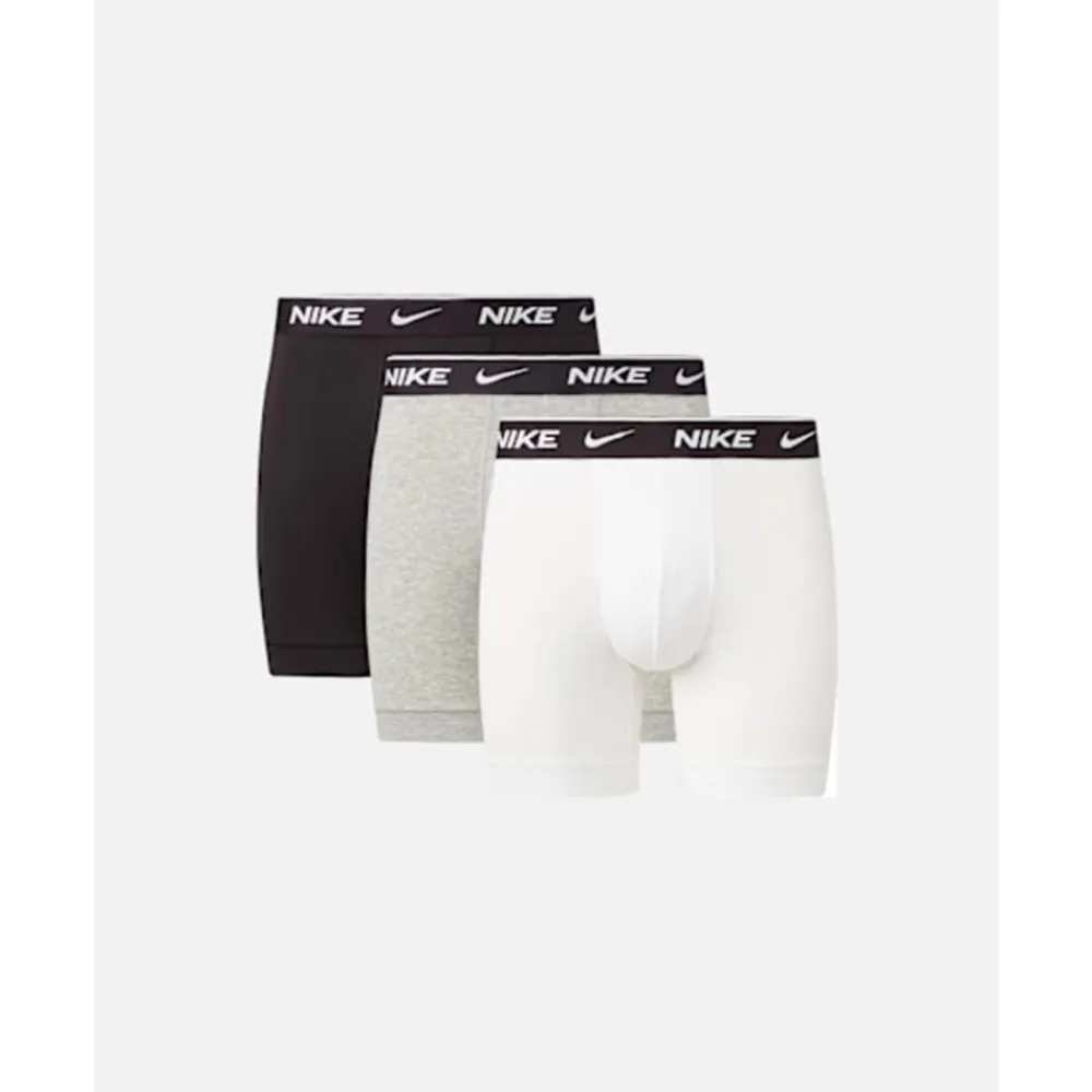 Best Nike Mens Cotton 3 Pack Brief Boxers White