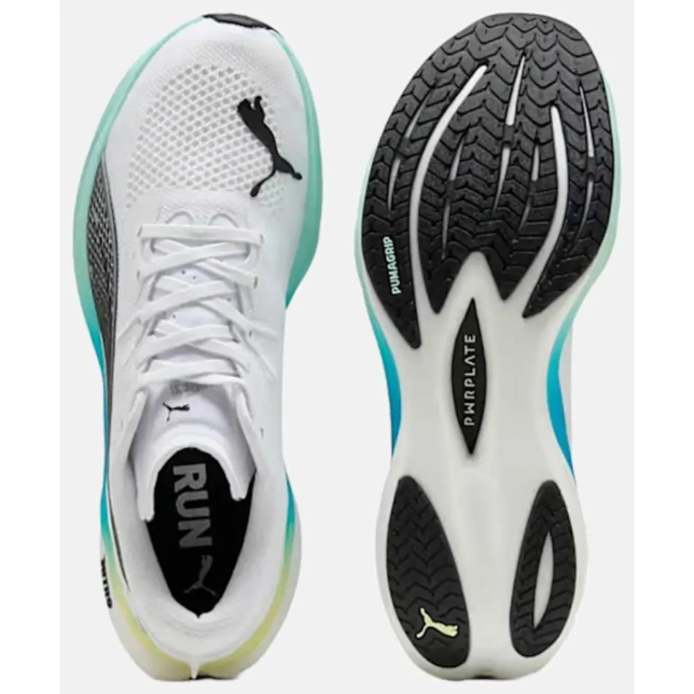 Best Puma Mens Deviate Nitro 3 White