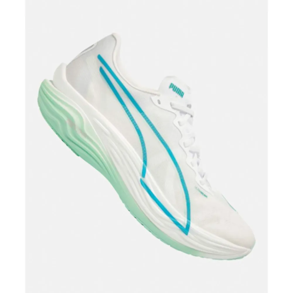 Outlet Puma Mens Deviate Nitro Elite 3 White