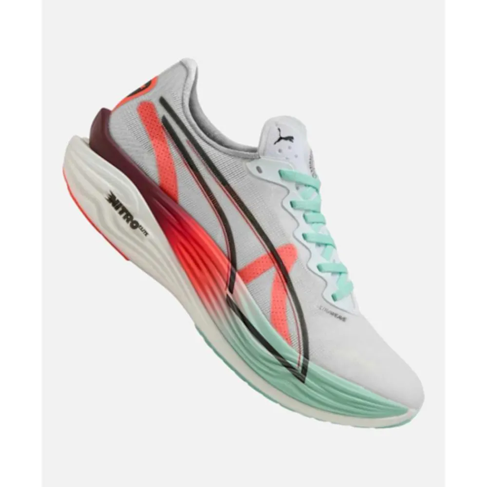 Outlet Puma Mens Deviate Nitro Elite 3 Hyrox Red