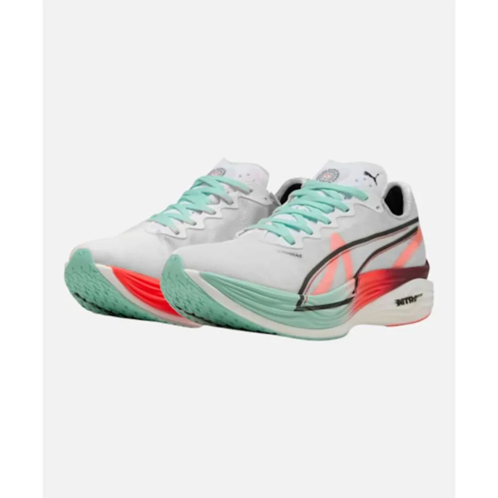 Outlet Puma Mens Deviate Nitro Elite 3 Hyrox Red