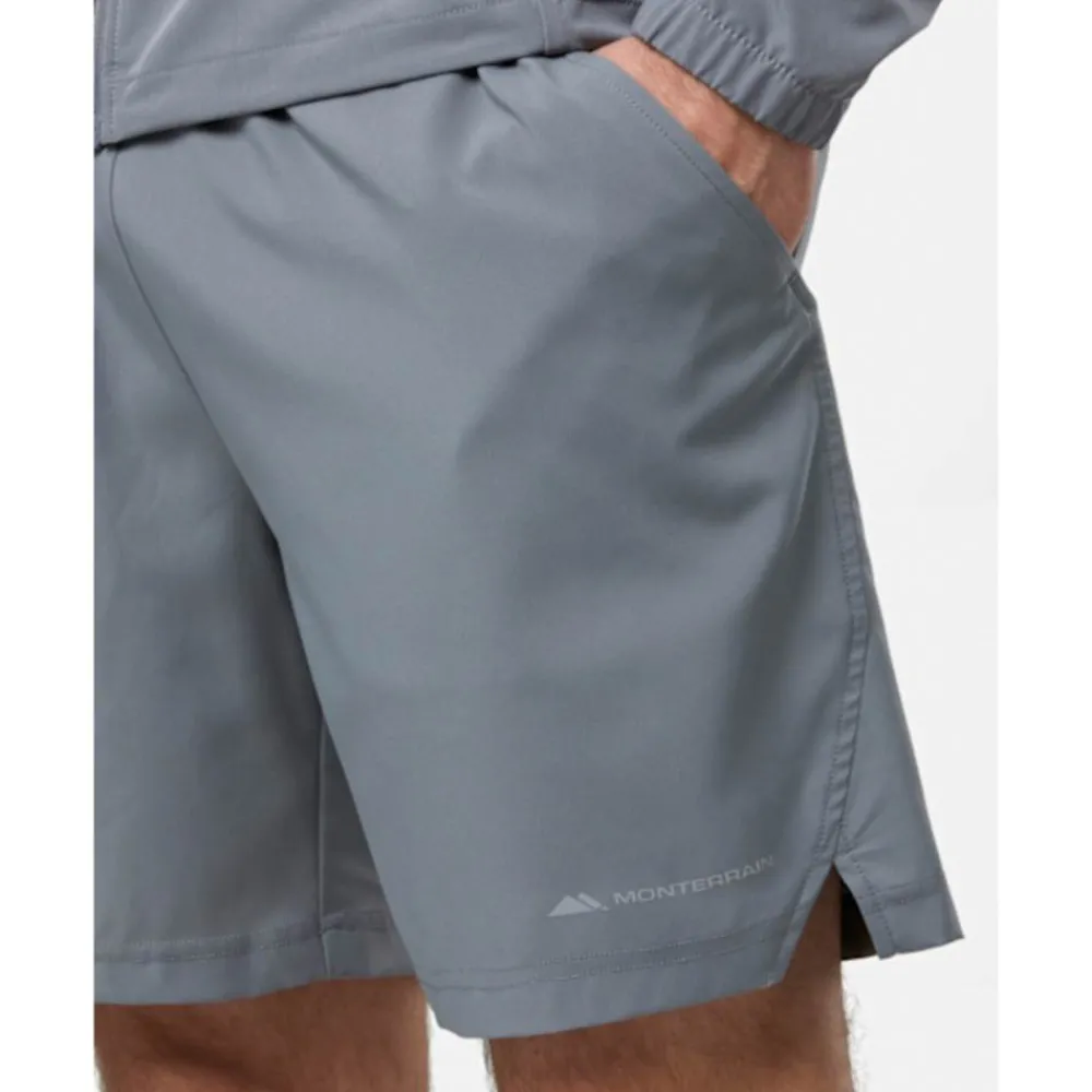 Sale Monterrain Mens Distance Woven Short Grey