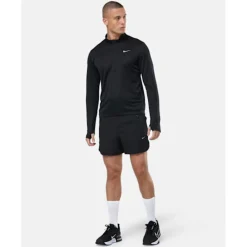 Hot Nike Mens Dri Fit Pacer Half Zip Black
