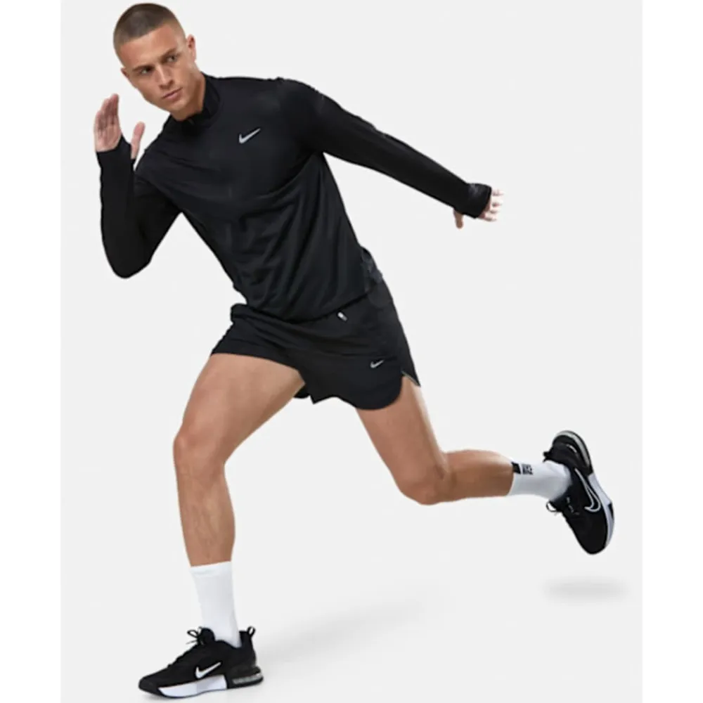 Hot Nike Mens Dri Fit Pacer Half Zip Black
