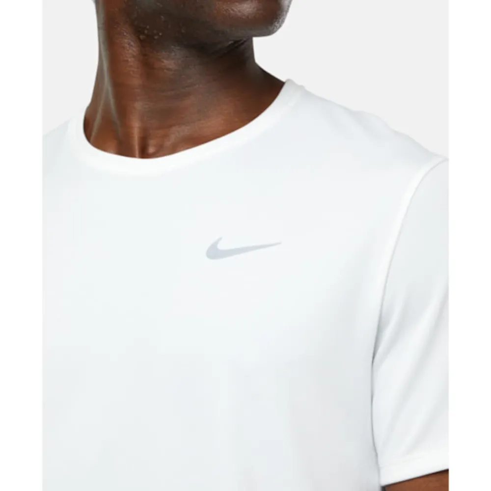 Best Nike Mens DriFit Miler T-Shirt White