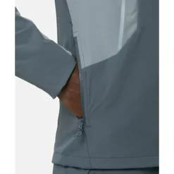 Discount Monterrain Mens Dynamic 2.0 Woven Full Zip Jacket Grey