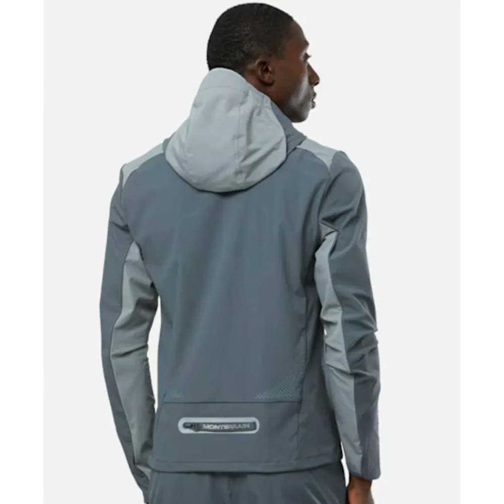 Discount Monterrain Mens Dynamic 2.0 Woven Full Zip Jacket Grey
