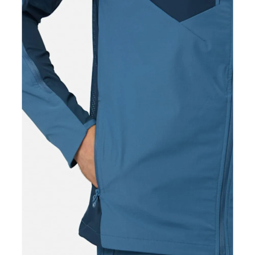 Clearance Monterrain Mens Dynamic Woven Hoodie Blue