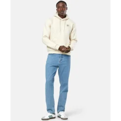Clearance adidas Originals Mens Essentials Hoodie Cream