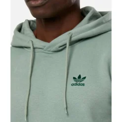 Fashion adidas Originals Mens Essentials Hoodie Green