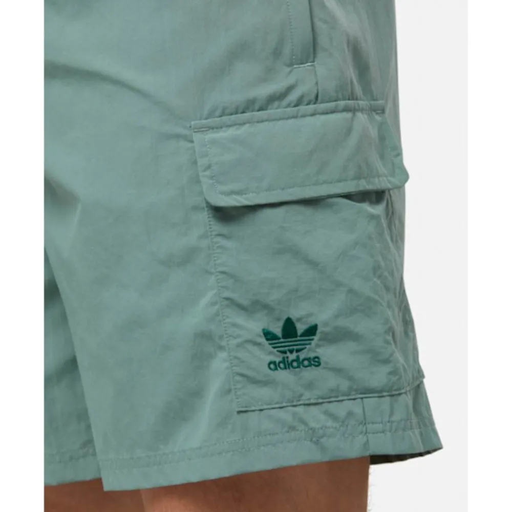 Outlet adidas Originals Mens Essentials Woven Shorts Green
