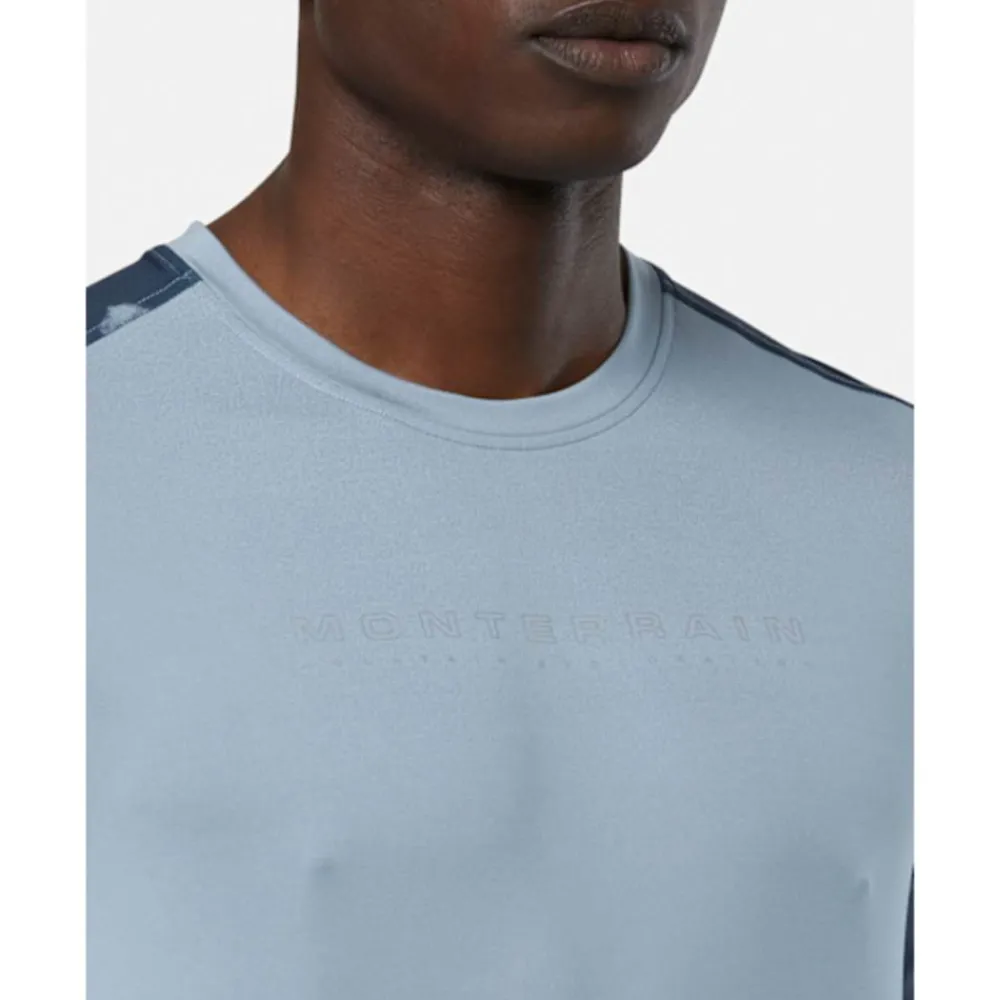 Discount Monterrain Mens Evaporate T-Shirt Blue
