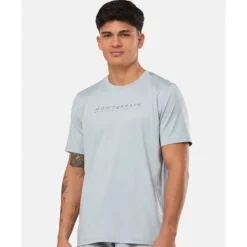 Fashion Monterrain Mens Evaporate T-Shirt Grey