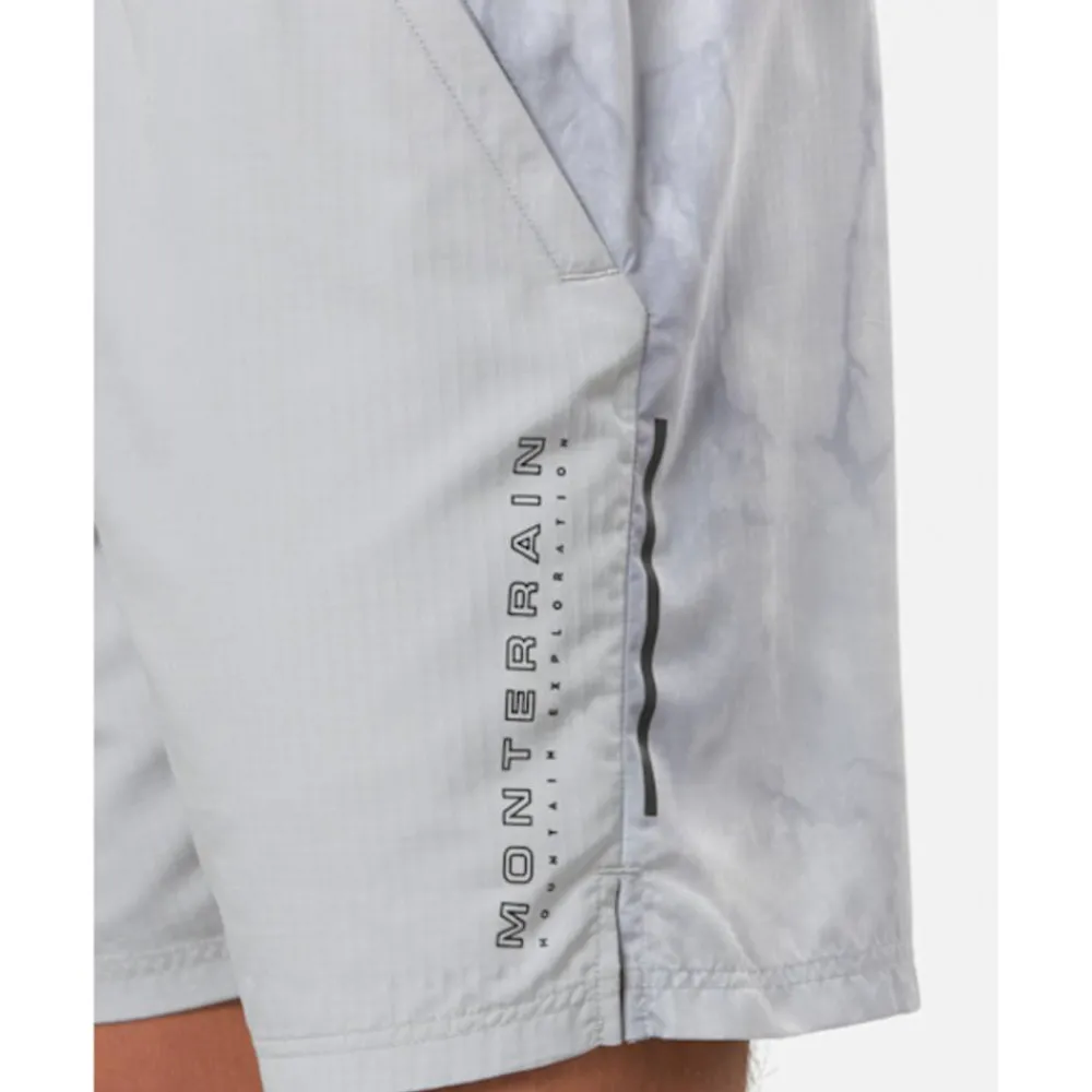 Best Monterrain Mens Evaporate Woven Short Grey