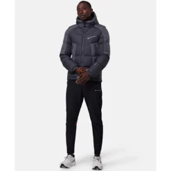 Discount Monterrain Mens Explorer Down Puffer Jacket Grey