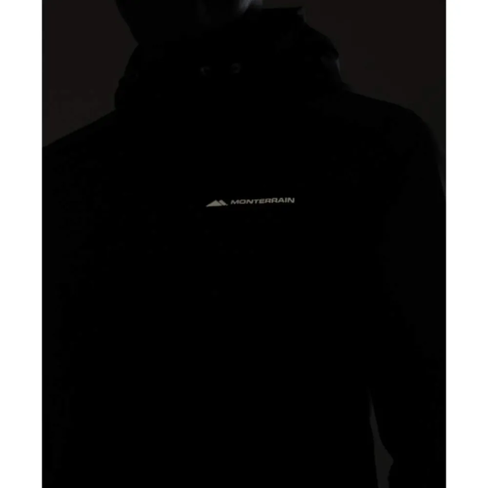 Fashion Monterrain Mens Explorer Poly Fleece Zip Hoodie Black