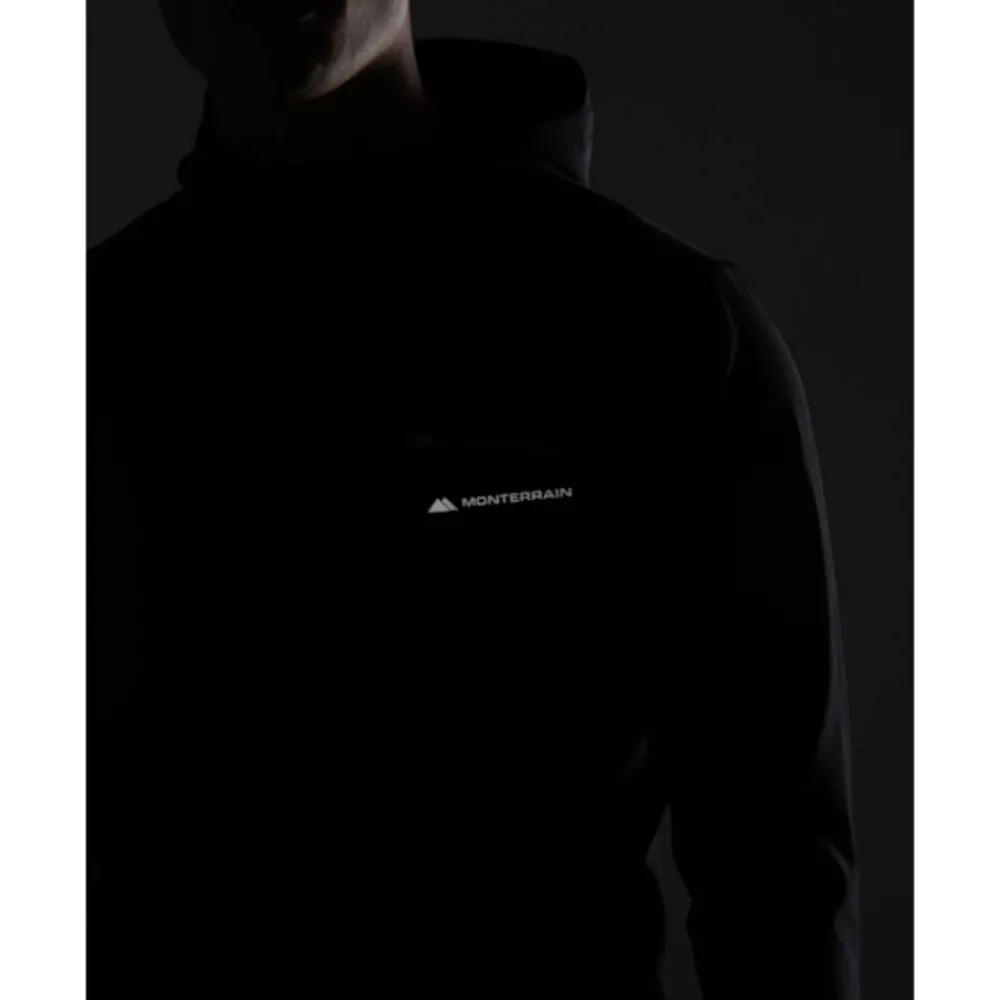 Hot Monterrain Mens Form Woven Running Jacket Black