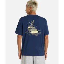Clearance New Balance Mens Graphic T-Shirt Navy