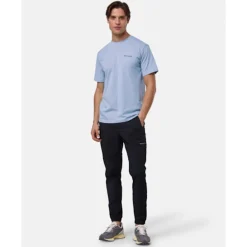 New Columbia Mens Hageman Graphic T-Shirt Blue