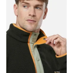 Outlet Columbia Mens Helvetia Half Snap Fleece Green