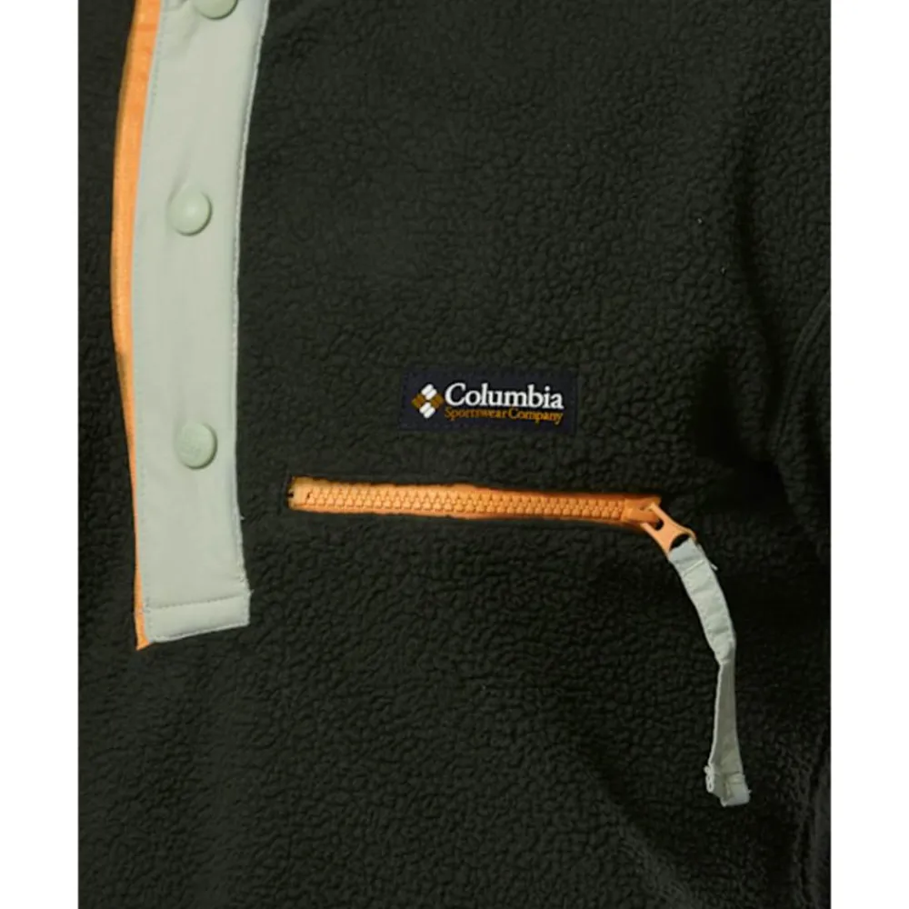 Outlet Columbia Mens Helvetia Half Snap Fleece Green