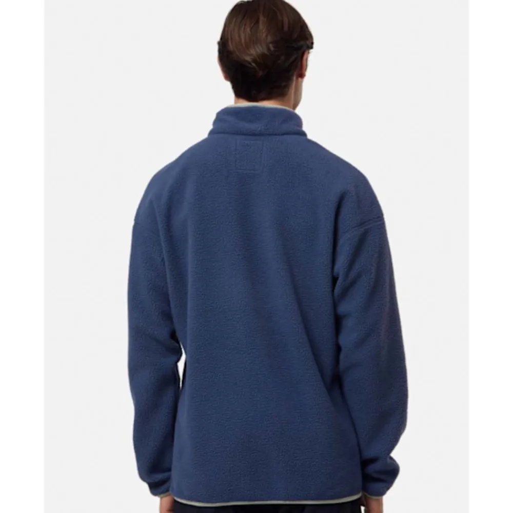 Online Columbia Mens Helvetia Snap Fleece Half Zip Top Navy