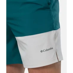 Online Columbia Mens Hike Colour Block Shorts Blue