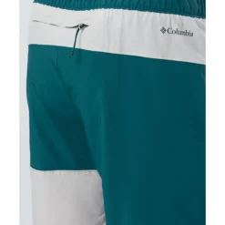 Online Columbia Mens Hike Colour Block Shorts Blue