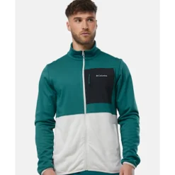Outlet Columbia Mens Hike Jacket Blue