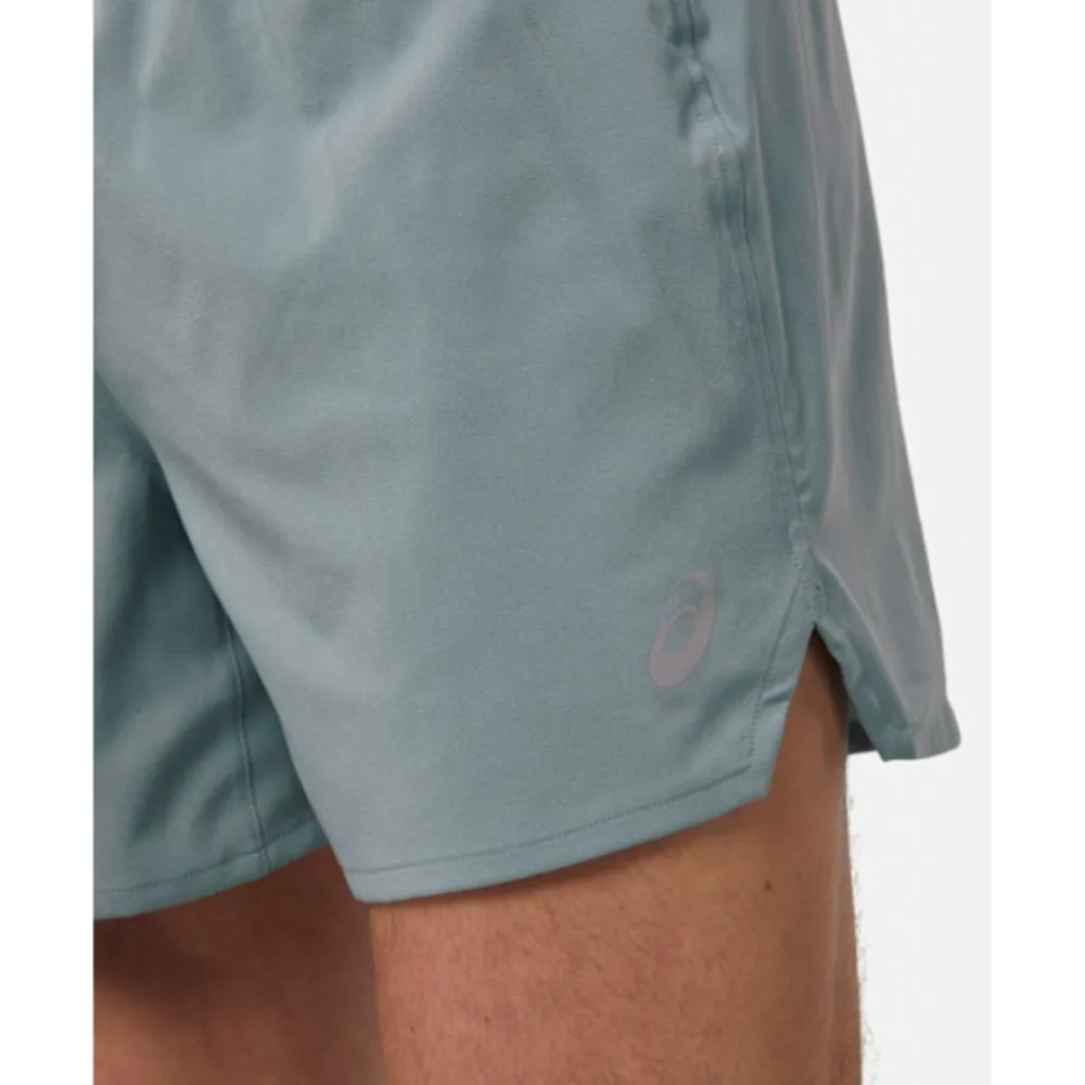 Best Asics Mens 5Inch Road Short Green