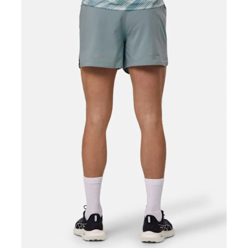 Best Asics Mens 5Inch Road Short Green