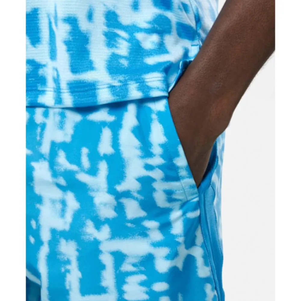 Fashion Under Armour Mens Launch 7 Inch Print Shorts Blue