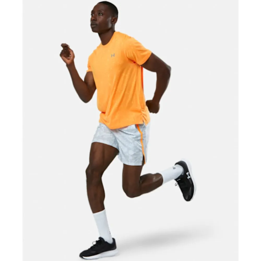 Best Under Armour Mens Launch 7 Inch Shorts Grey