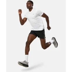 Fashion Under Armour Mens Launch Run 5 Inch Woven Short Black