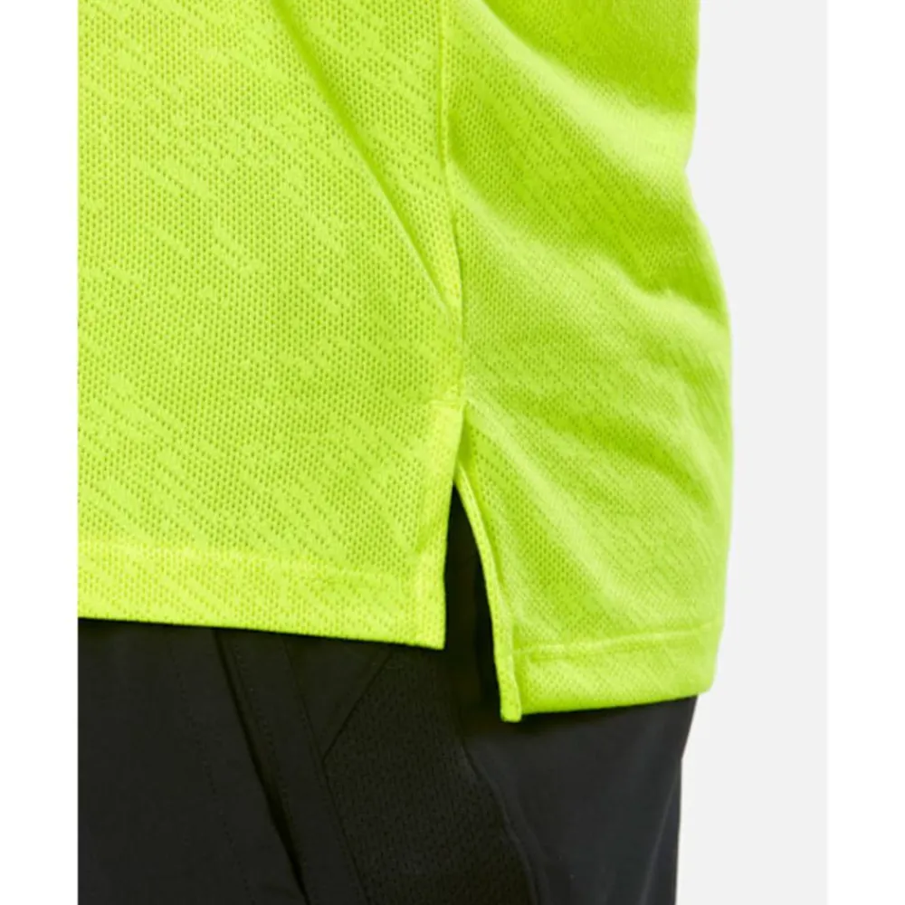 Discount Under Armour Mens Launch Run Camo T-Shirt Yellow
