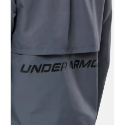 Clearance Under Armour Mens Launch Run Hooded Jacket Grey