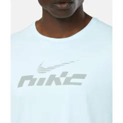 Discount Nike Mens Miler Flash T-Shirt Blue