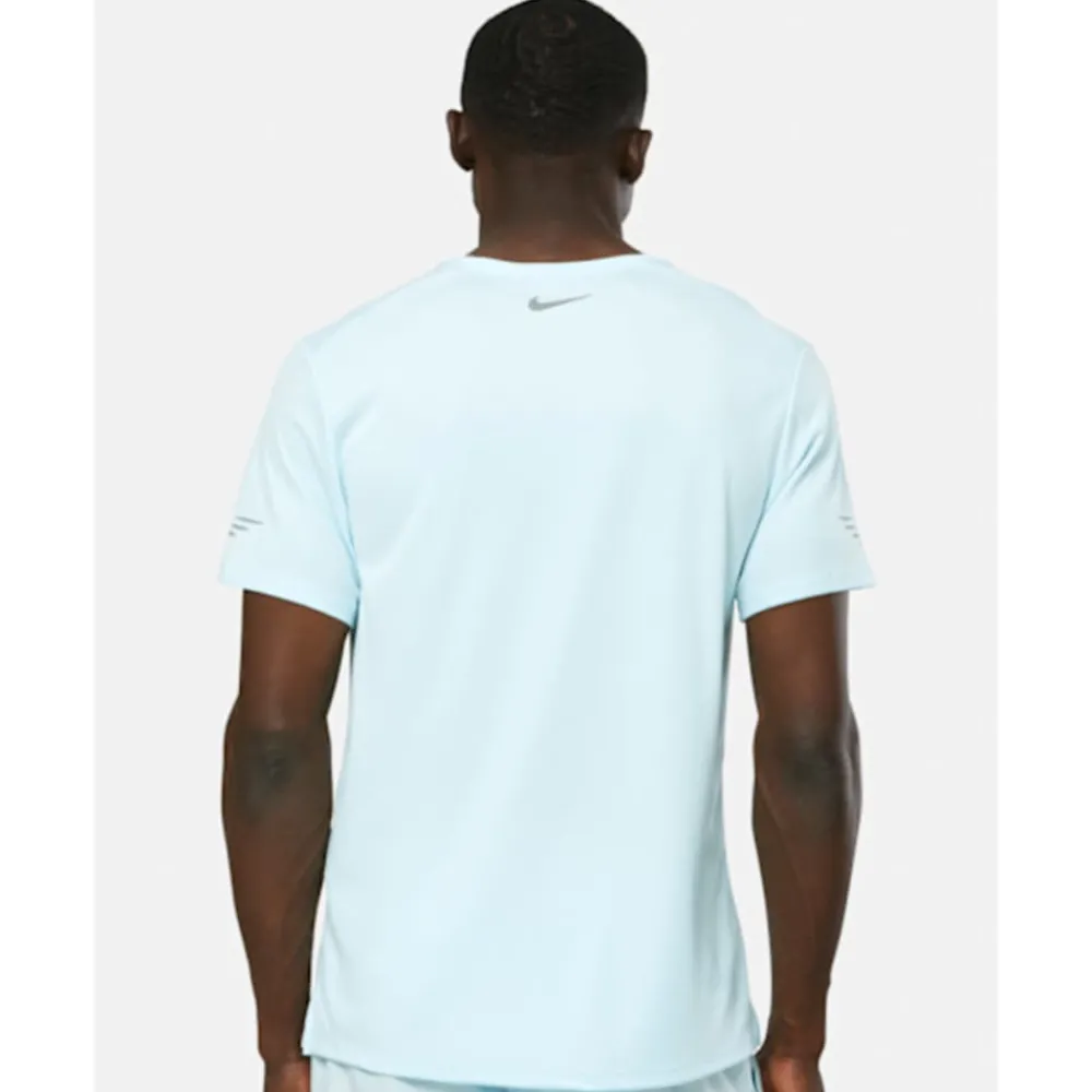 Discount Nike Mens Miler Flash T-Shirt Blue