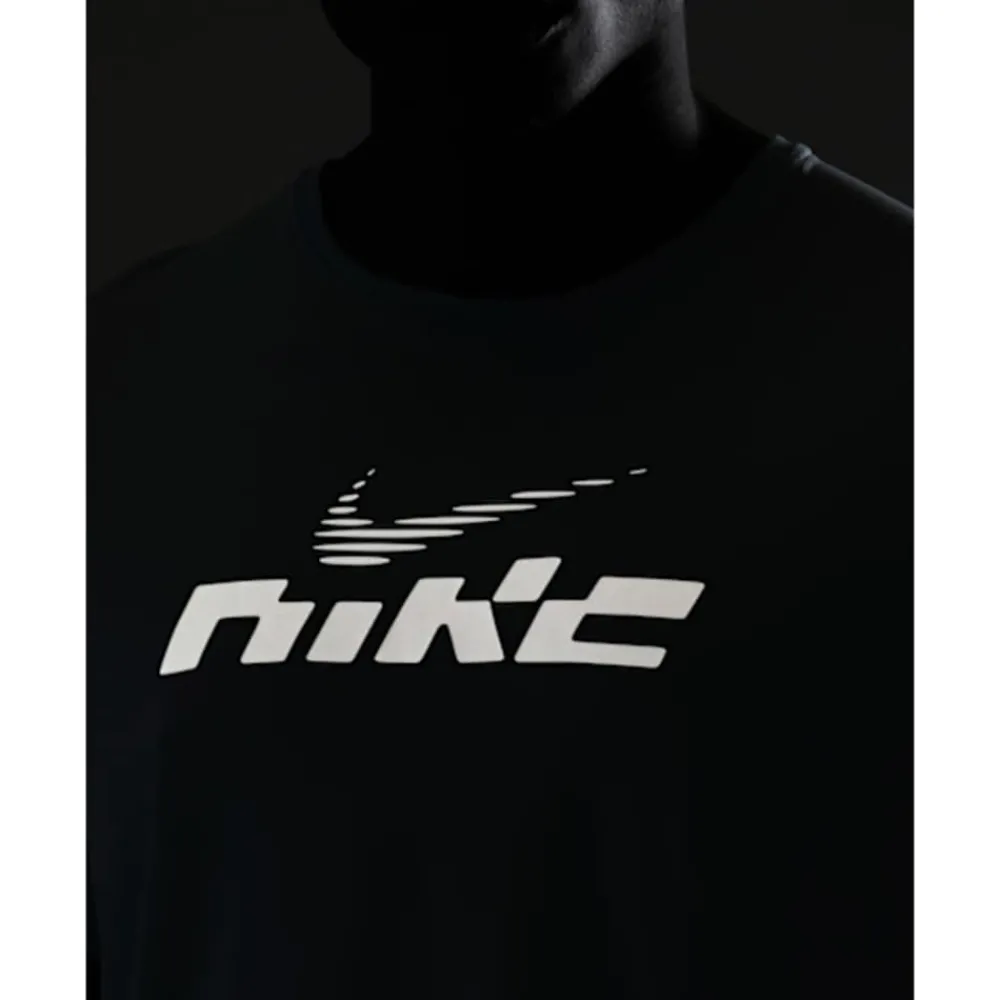 Discount Nike Mens Miler Flash T-Shirt Blue