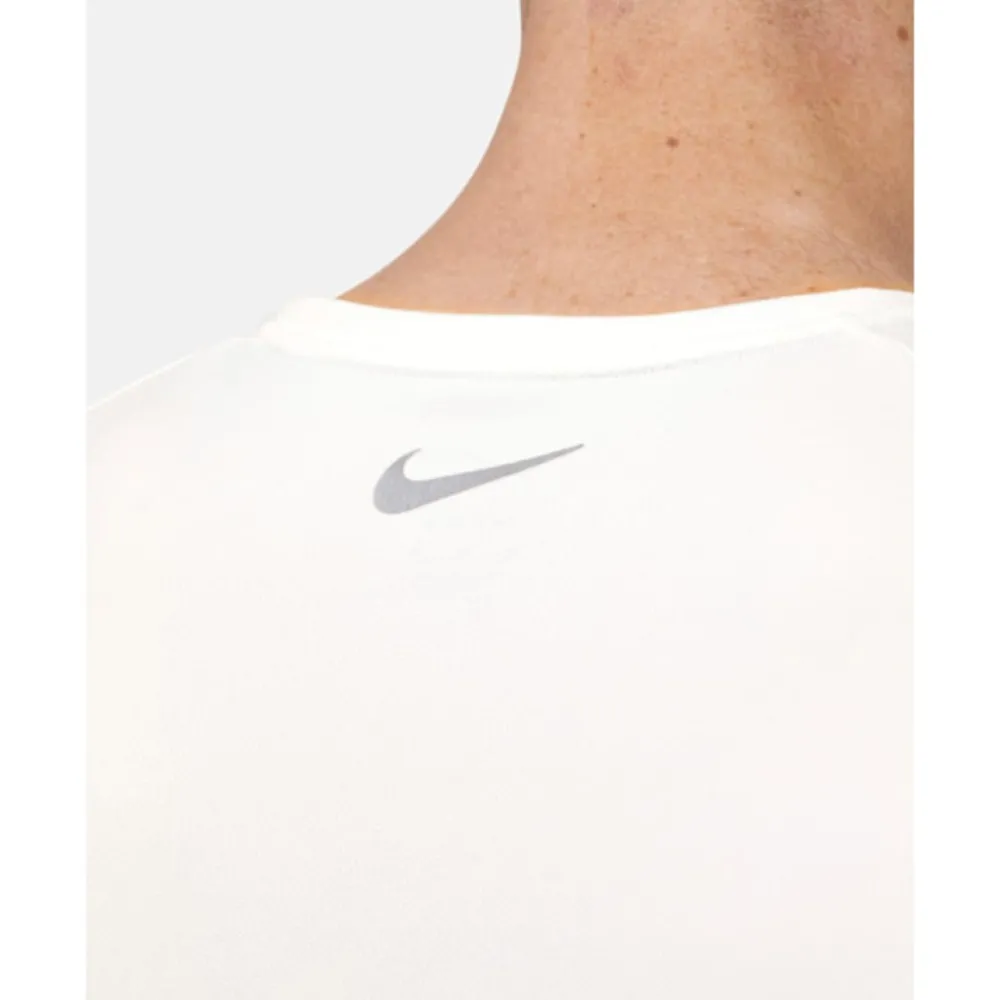 Fashion Nike Mens Miler Flash T-Shirt White