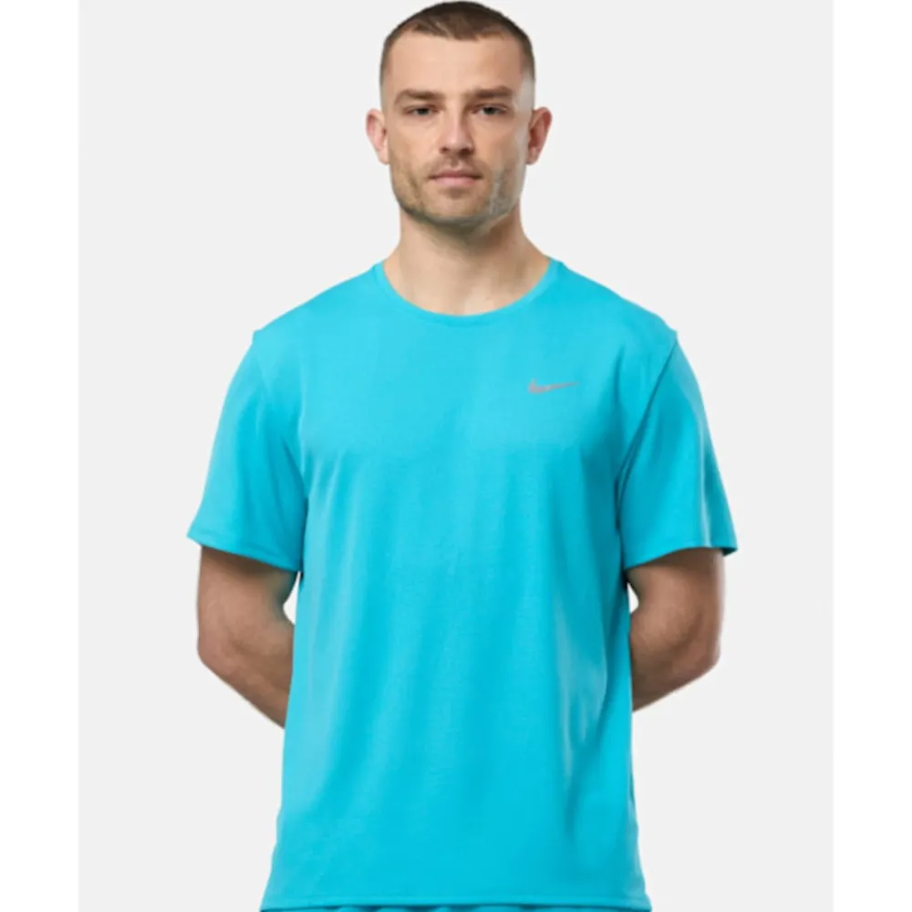 Fashion Nike Mens Miler T-Shirt Green
