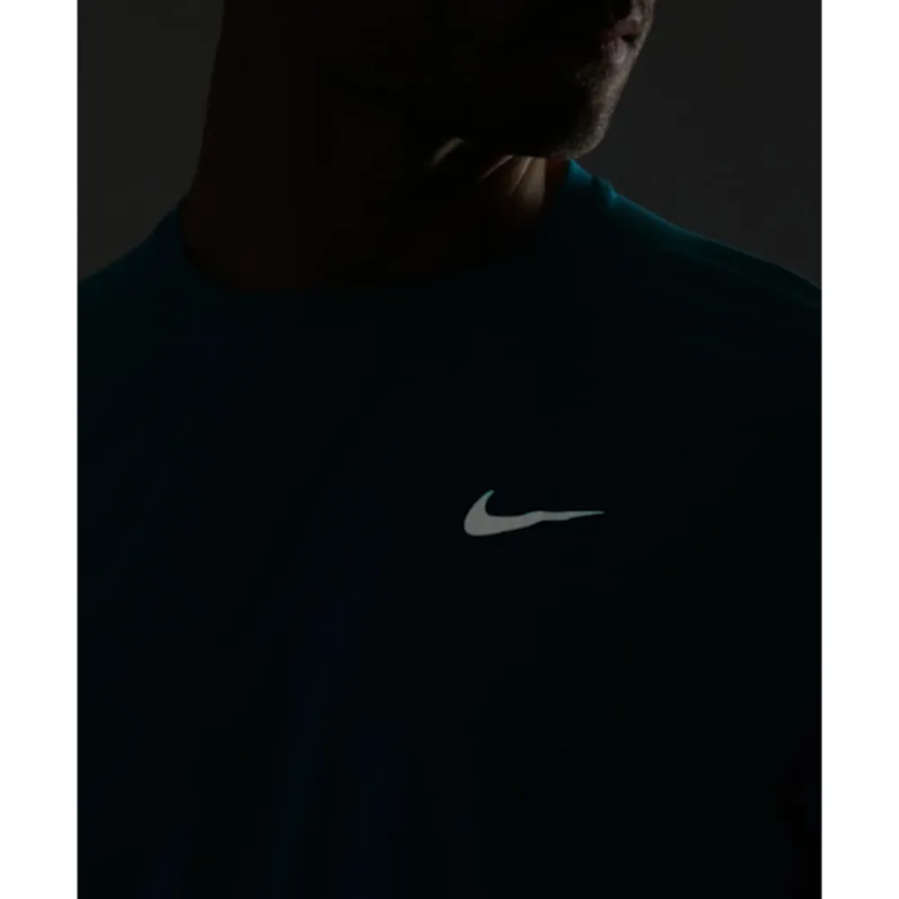Fashion Nike Mens Miler T-Shirt Green