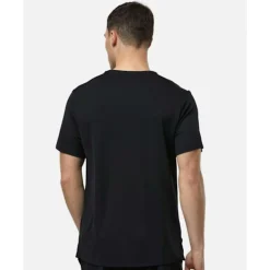 Outlet Nike Mens Miler T-Shirt Black