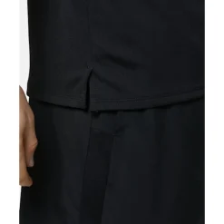 Outlet Nike Mens Miler T-Shirt Black