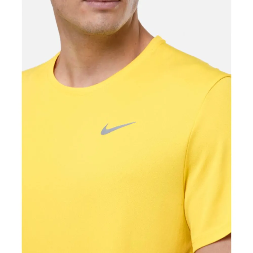 Clearance Nike Mens Miler T-Shirt Yellow