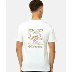 Sale Columbia Mens North Cascades T-Shirt White