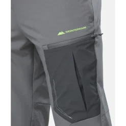 Best Monterrain Mens Orbit Woven Running Pant Grey