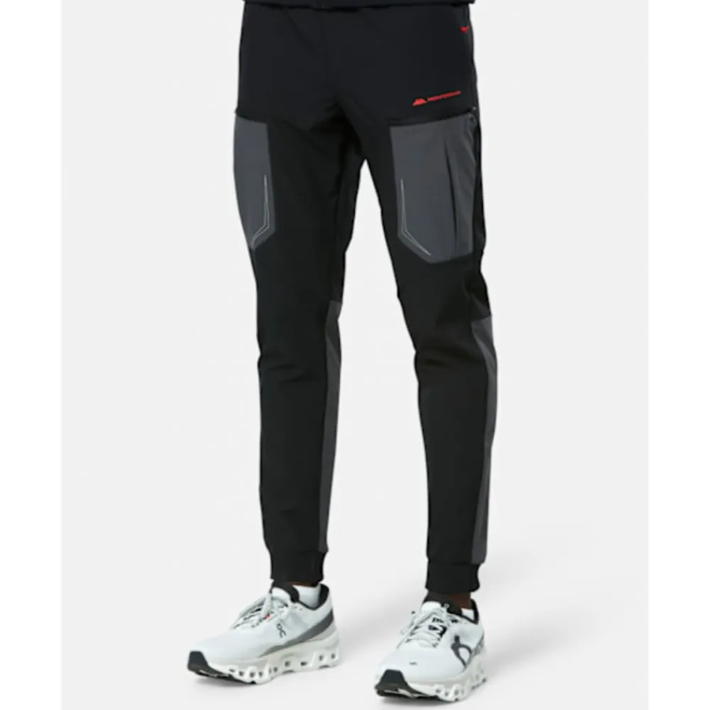 Hot Monterrain Mens Orbit Woven Running Pant Black