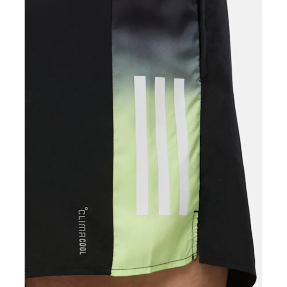 Outlet adidas Mens Own The Run Woven Shorts Black