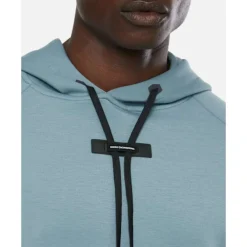 Fashion On Mens Performance Hoodie Blue